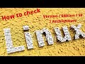 How to check OS version in Linux command line