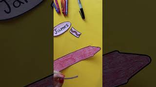 Build a Crayon Craft #shorts #crayon #classroomideas