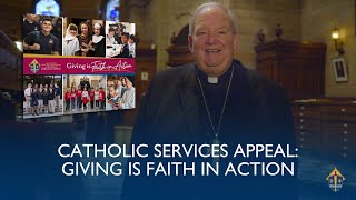 Archbishop Hebda invites support for the Catholic Services Appeal