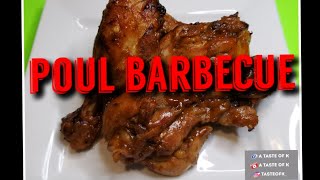 POUL BARBECUE | KIJAN MWEN FE POUL BARBECUE ANBA FOU | KREYOL | OVEN BBQ CHICKEN || A TASTE OF K