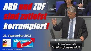 ARD und ZDF sind zutiefst korrumpiert! - Dr. Marc Jongen, MdB