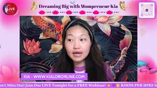 Don’t Miss out! Join our LIVE Tonight for a FREE Webinar KOOM PEB HMO NO!