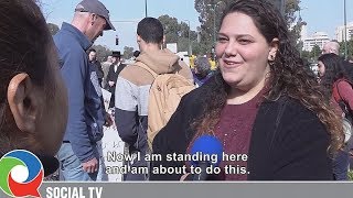 Palestinian Teacher, Refusing Student