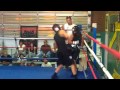 13 year old Ivan Zarate sparring with Brandon Lee