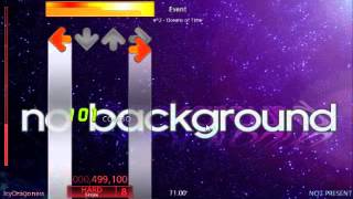 Playing Oceans of Time on Stepmania.