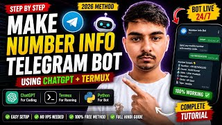 Make Telegram Bot Using ChatGPT 🤖 | Termux Python 2026
