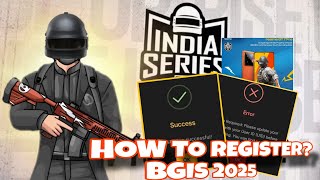 BGIS 2025 REGISTRATION PROCESS FULL GUIDE | HOW TO REGISTER BGIS 2025