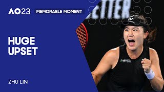 Match Point | Zhu Lin Knocks Out Maria Sakkari | Australian Open 2023