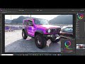 affinity　photo　使い方　　アフィニティフォト　hslカラーで写真の色を変更する方法　デスクトップ版　　 affinityphoto