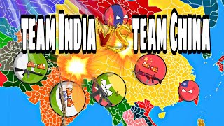 Team India Vs Team China || who will win ? #countryballs #history #nutshell