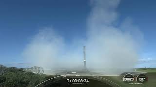 SpaceX Falcon 9 First Stage landing on Landing Zone 1 Transporter-3 Mission