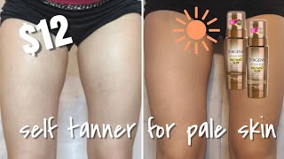 The Best Self Tanner for Pale/Fair Skin | Jergens Instant Sun