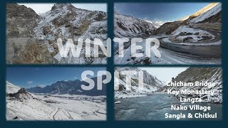 Winter Spiti 2024 - Drone shots in 4k