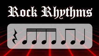 16th Note Rhythm Play-Along | Rock Music!