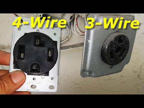 How To Convert 3 Wire Dryer And Electrical Outlet to 4 Wire How To Convert 3 Wire Dryer And Electrical Outlet to 4 Wire