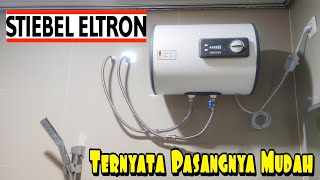 Pemasangan Water Heater STIEBEL ELTRON By TOTO \u0026 Booster Pump SHIMIZU MITRA 10 #massoeparproject