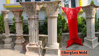 Fiber Mold|| Gate pilar Mold ||cement casting Fiber Mold