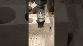 【ボール盤で使うことができる、おすすめドリル『プラグカッター』！】Cylindrical drill “Plug Cutter” recommended for drilling machines.