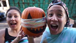Exploding Pumpkin Challenge FAIL