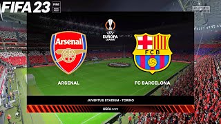 FIFA 23 | Arsenal vs Barcelona - UEFA Europa League - PS5 Gameplay
