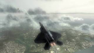 F-22 Raptor Dogfight from Tom Clancy's HAWX HD 720P