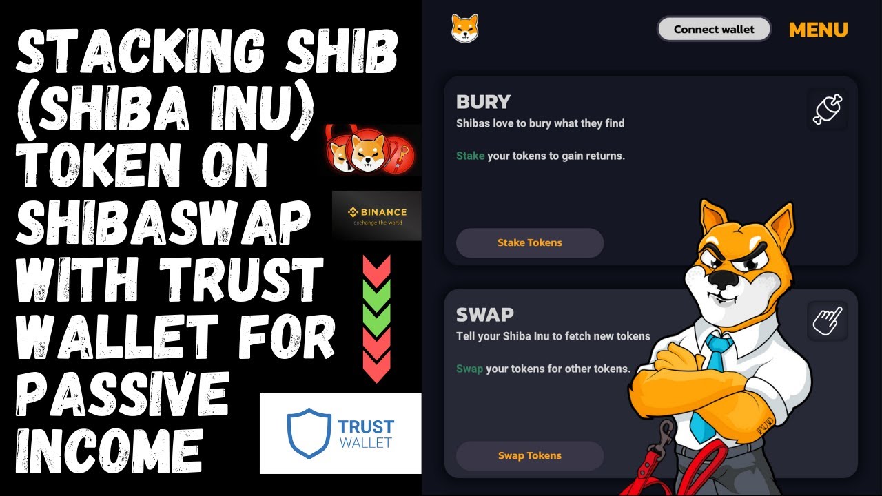 Easy Ways Staking SHIB (SHIBA INU) Tokens On ShibaSwap With Trust ...