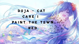 Doja Cat - Paint The Town Red (Lyrics) | (slowed+reverb+lyrics) | tik-tok lofi mix
