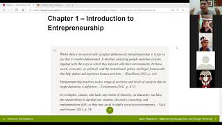 Introduction to Entrepreneurial Mind (GE 11)