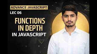 #06 JavaScript Functions, Parameters, Arguments | JavaScript Tutorial 2026