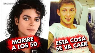 9 FAMOSOS que PREDIJERON su MUER...