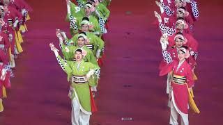 高知よさこい踊り ほにや『2010 夢見て候』／13日am1回目 お祭りひろば／ふるさと祭り東京2019‏