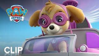 PAW PATROL: RUBBLE ON THE DOUBLE |  "Snowy Rescue" Clip | Paramount Movies