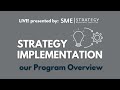 Strategy Implementation Program Overview