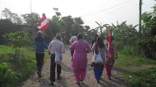 A huge rally of Nepali Congress in Kalika Municipality, Chitwan