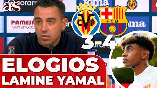 XAVI se rinde a LAMINE YAMAL: TODOS los ELOGIOS | VILLARREAL 3 - BARCELONA 4 | Diario AS