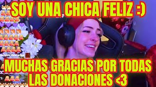 SYLVEEY SURPRISED BY THE DONATIONS ON HER STREAM✨AND THANKS THE COMMUNITY💗