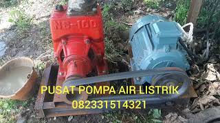 POMPA NS 100 DI PUTER PAKE MOTOR LISTRIK