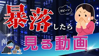 《まさか暴落⁉︎》相場暴落時に見てほしい！みんなで乗り切ろう！