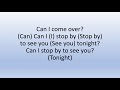 Kehlani - Can I? ft. Tory Lanez (lyrics)