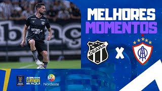 Ceará 2x1 Itabaiana -  Melhores Momentos - Copa do Nordeste - 27 03 2024