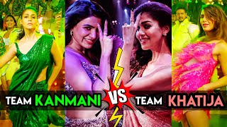 Kanmani VS Khatija | Hot Samantha or Nayanthara | kaathu Vaakula Rendu kaadhal Video Songs | Scenes