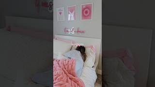 Sick day 💤 🎀 #morningroutine #pinterest #aesthetic #pinkaesthetic #sickday #morningvlog #pinkroom