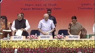 PM Narendra Modi releases mission document for Jan Dhan Yojna