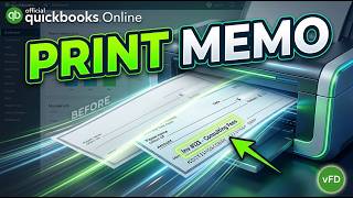 Print Memo on Bill Payment Check QuickBooks Online [Simplified]