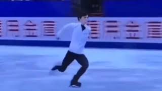 Yuzuru Hanyu 4 Axel//Training Before Japan Championship