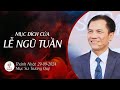 BÀI GIẢNG CHÚA NHẬT | MỤC ĐÍCH CỦA LỄ NGŨ TUẦN | 29-09-2024 | Mục Sư Trương Quý