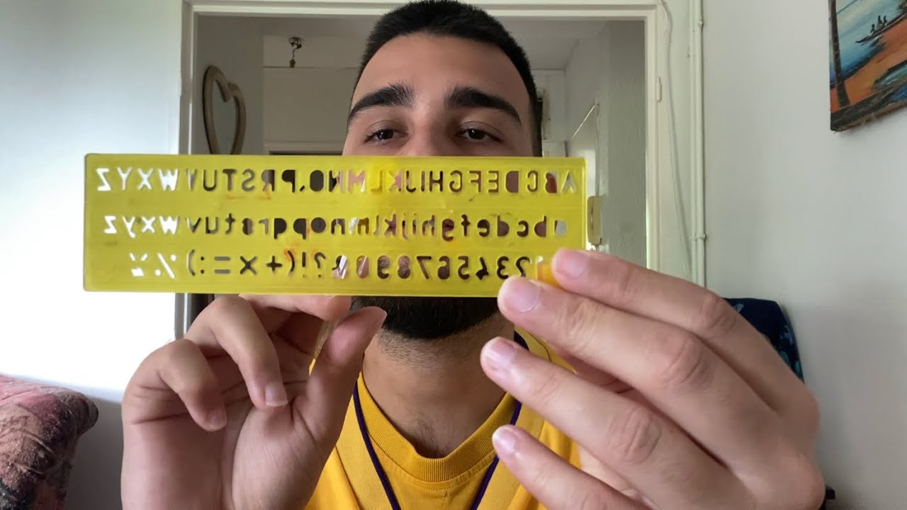 Asmr Letters Test Youtube