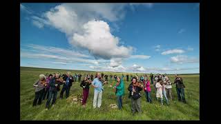 Visit to the Haltadans - Vord Hill, Fetlar, Shetland - Fiddle Frenzy 2013.