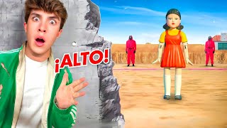 JUGAMOS AL JUEGO DEL CALAMAR EN LA VIDA REAL!! La muñeca me ODIA** 😰💀