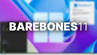 The 1.29 GB Windows 11 ISO? - Barebones 11